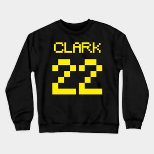 Caitlin Clark Yellow Jersey Number 22 Crewneck Sweatshirt